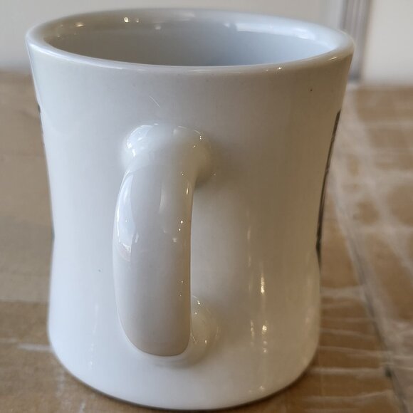 Starbucks Best Brew Coffee Mug Cup 8oz Restaurant Diner Style Concave GUC BIN E - Picture 2 of 8